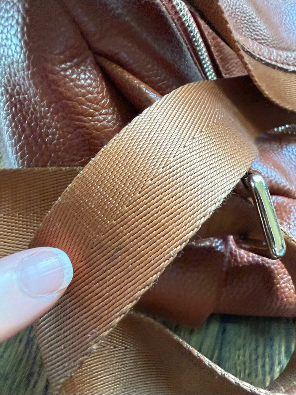 bostanten leather backpack purse